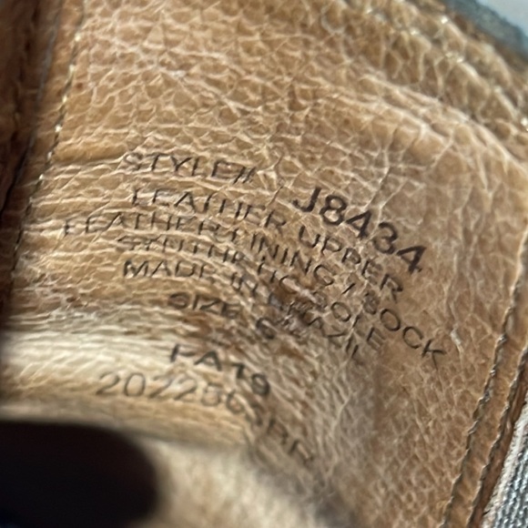 MADEWELL The Regan Boot in Suede Leather Color Tan Size 6 - Picture 9 of 9